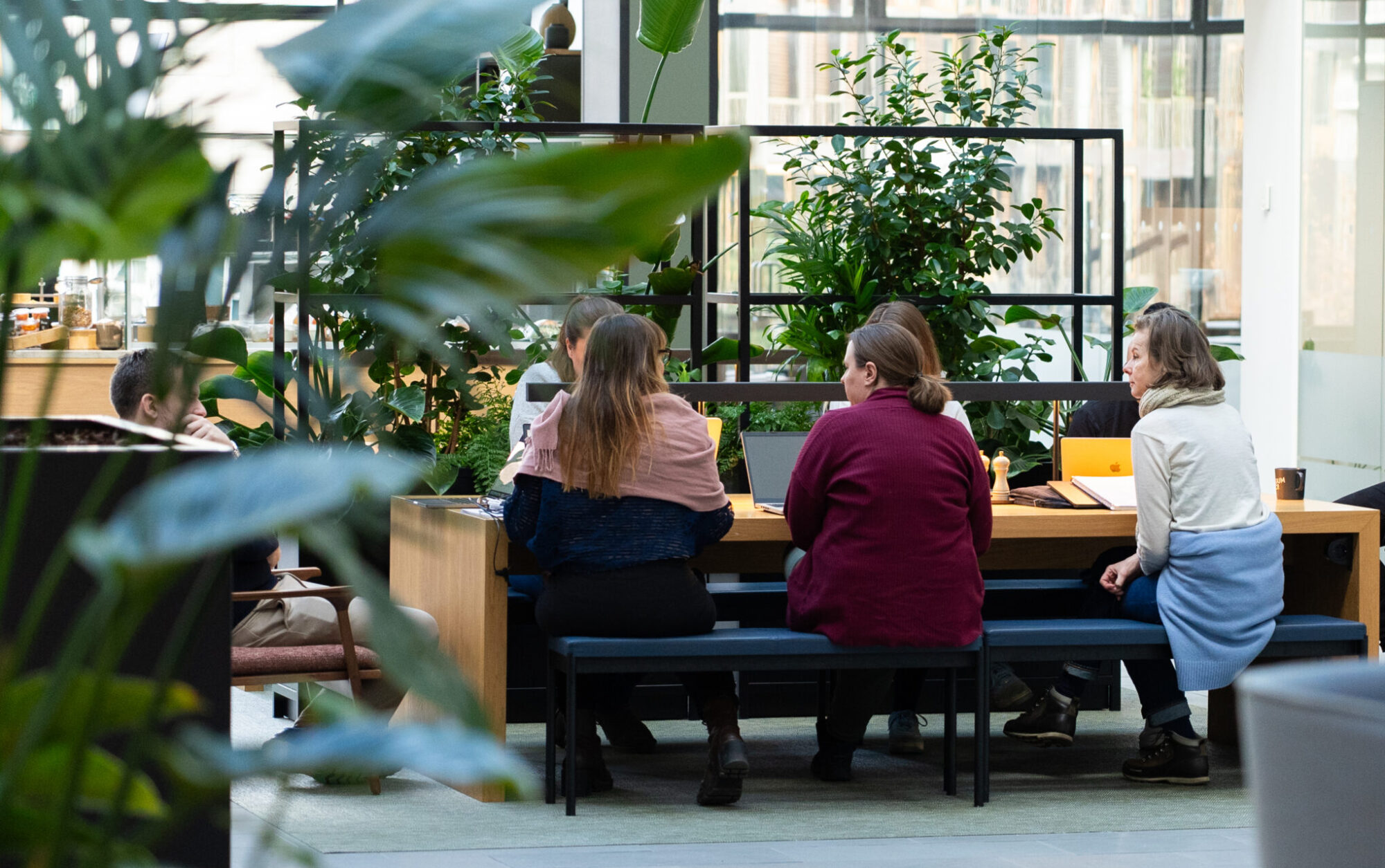 Gruppearbejde på kursus for ledige