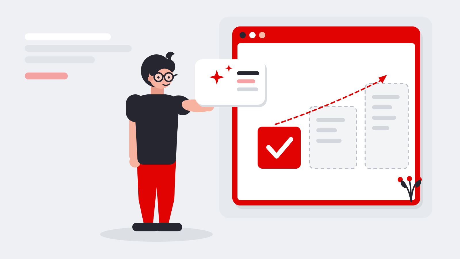 En MVP forklaret: den mindste brugbare version af et produkt klar til test hos rigtige brugere.